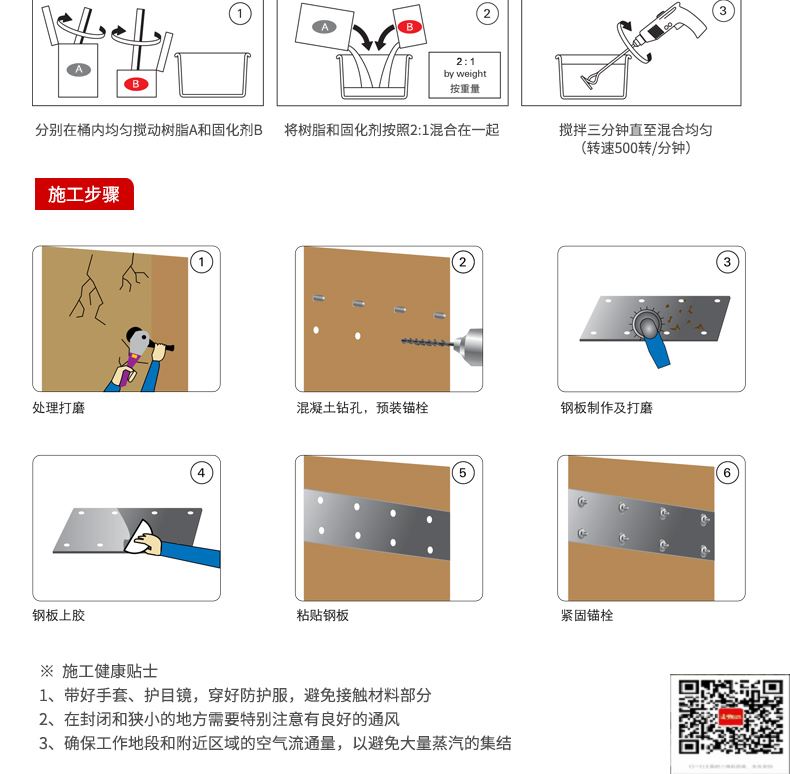 包钢山丹粘钢加固施工过程